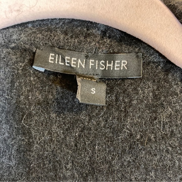 Eileen Fisher Baby Alpaca Wool Belted Jacket NWOT - Size Small - Picture 10 of 11